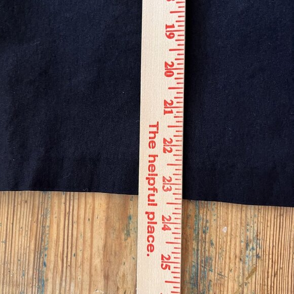 Color Swatch Womens Plus-Size Black Pencil Skirt 2X Rear Zip Rayon Blend - Picture 7 of 7